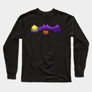 Bat in the Autumn Sky Long Sleeve T-Shirt